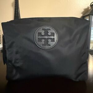 Tory Burch Black Toiletry Bag for everyday use